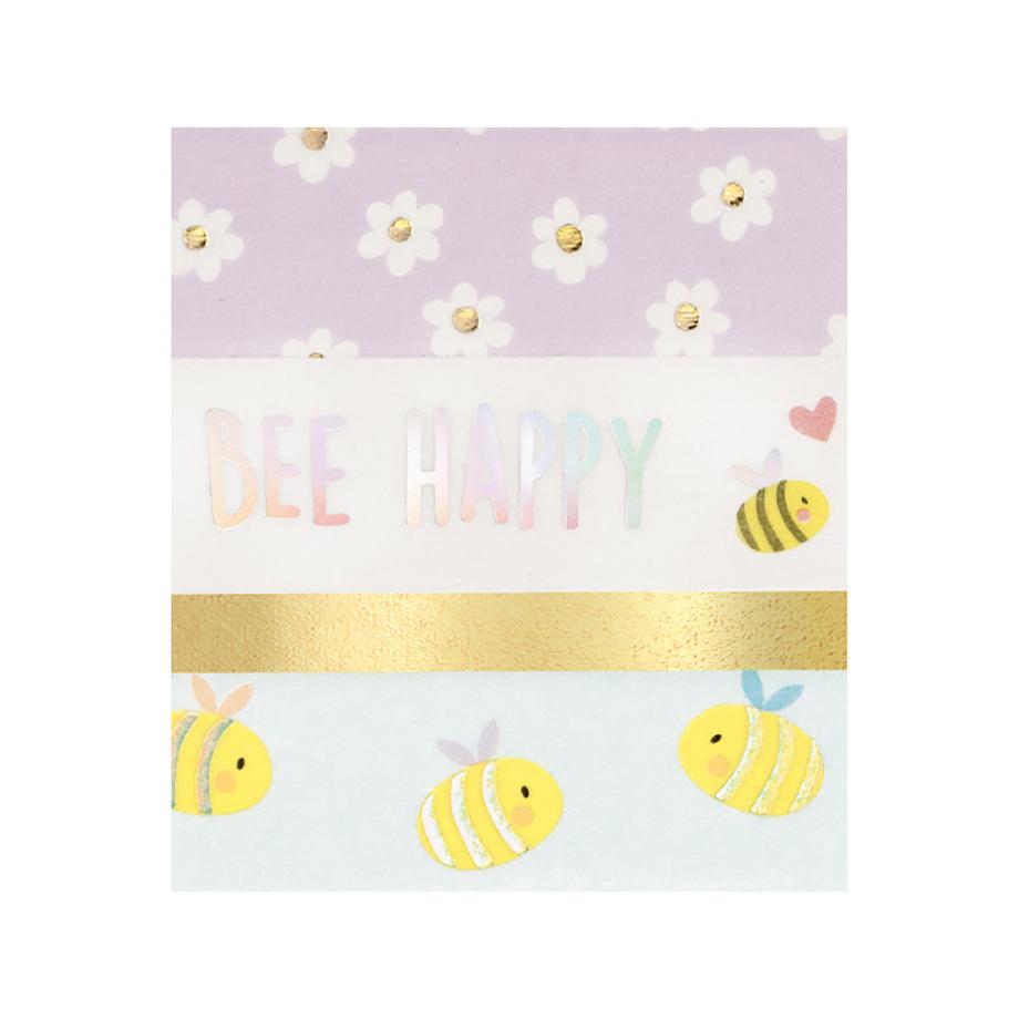 Folia Ruban adhésif washi Hotfoil Bees 