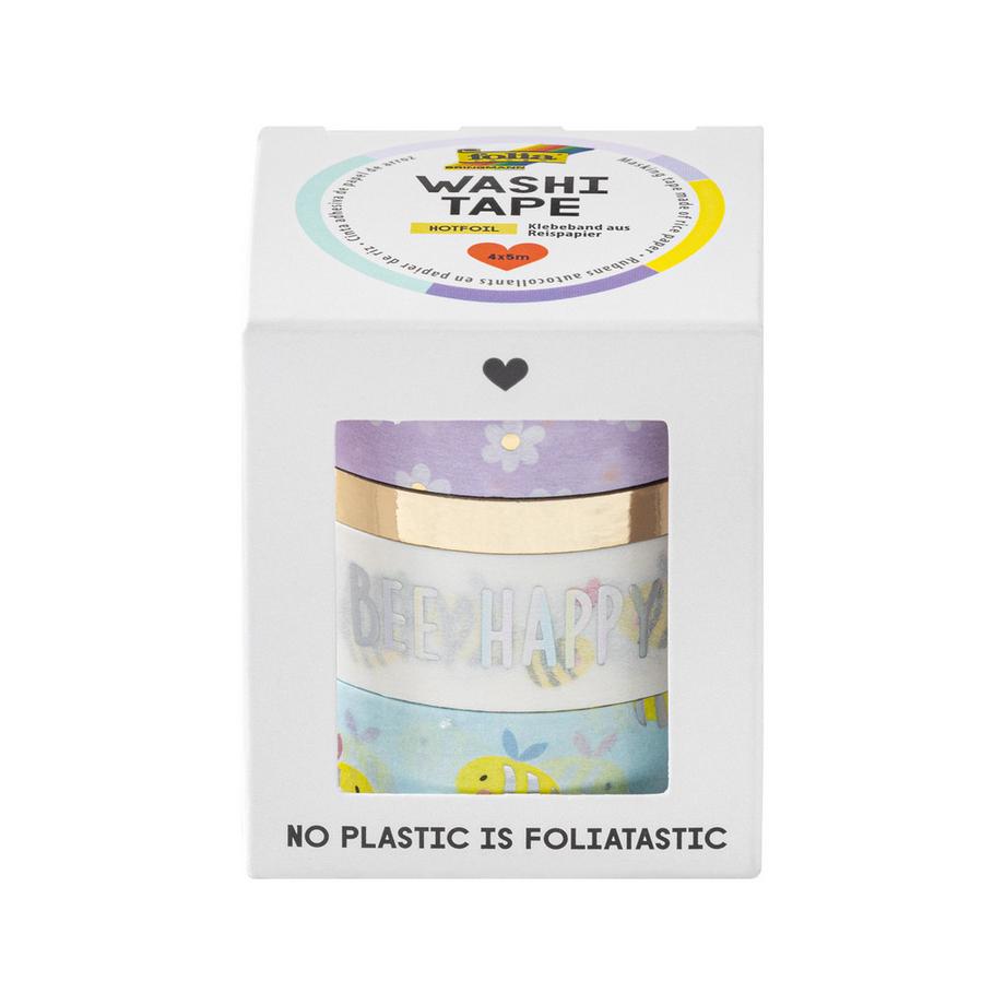 Folia Ruban adhésif washi Hotfoil Bees 