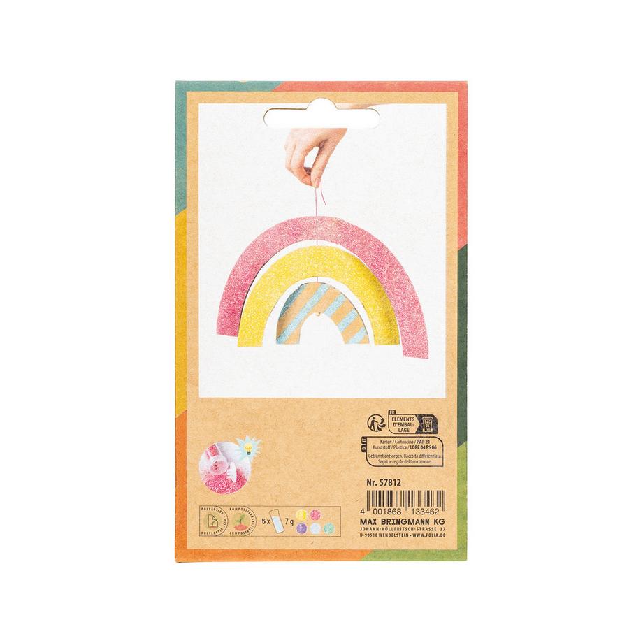 Folia Set di Glitter Rainbow 