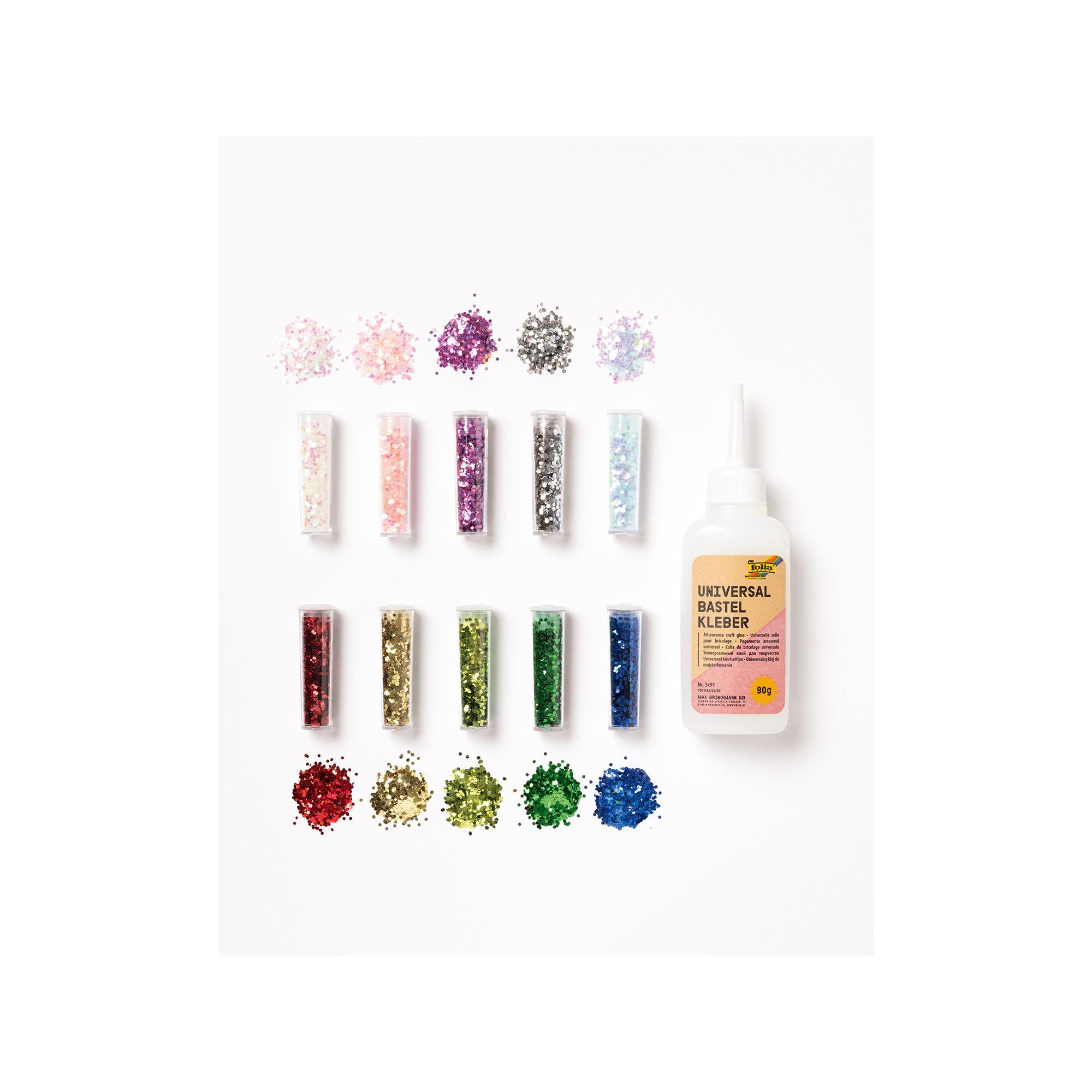 Folia Glitter Set Flocken 