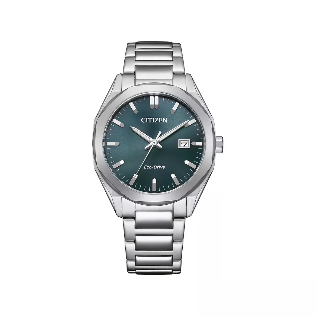 Citizen - Analoguhr, EcoDrive, 38mm, Silber