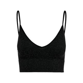 Only Lingerie Vicky Lurex Seamless V-Neck Top Bralette 