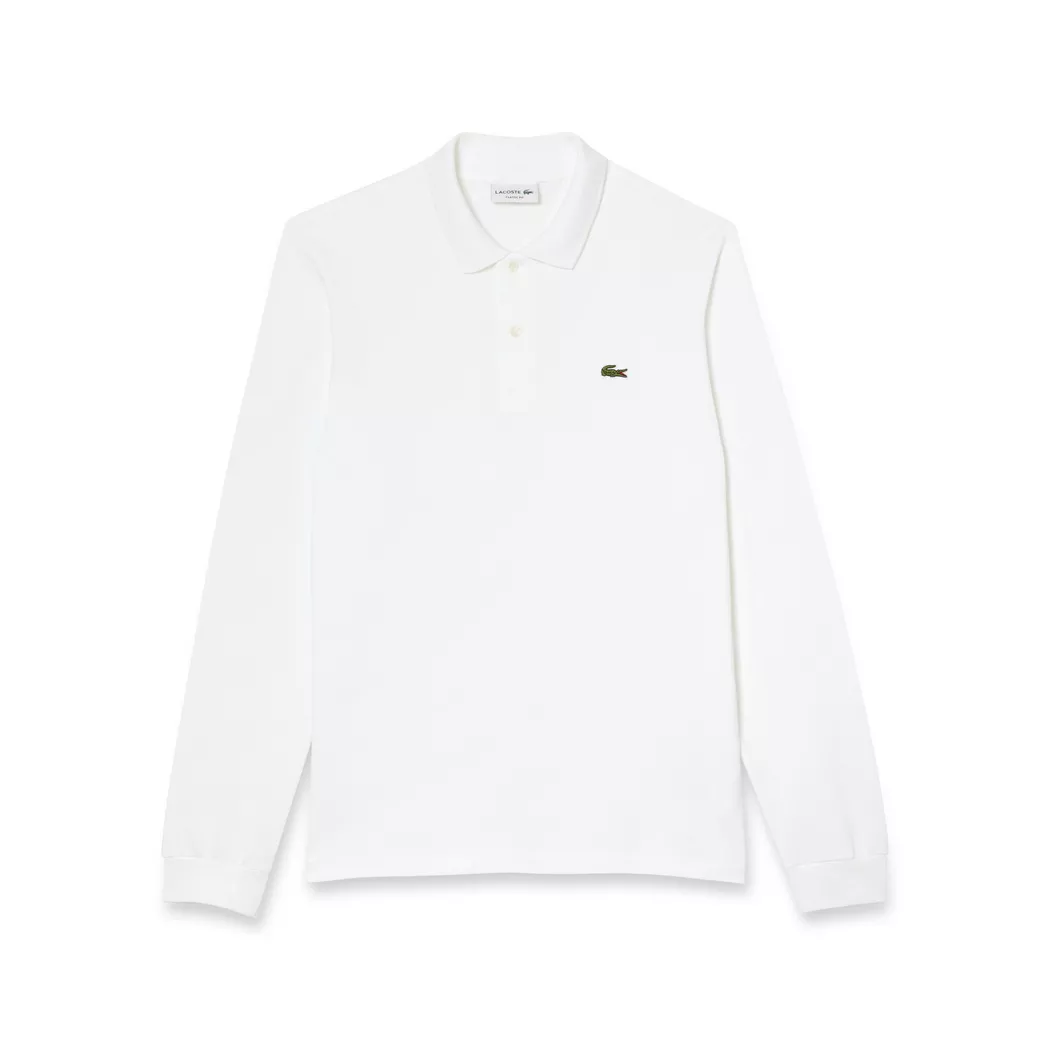 Lacoste - Poloshirt Classic Fit, langarm, für Herren, Weiss, Größe XXL (T7)