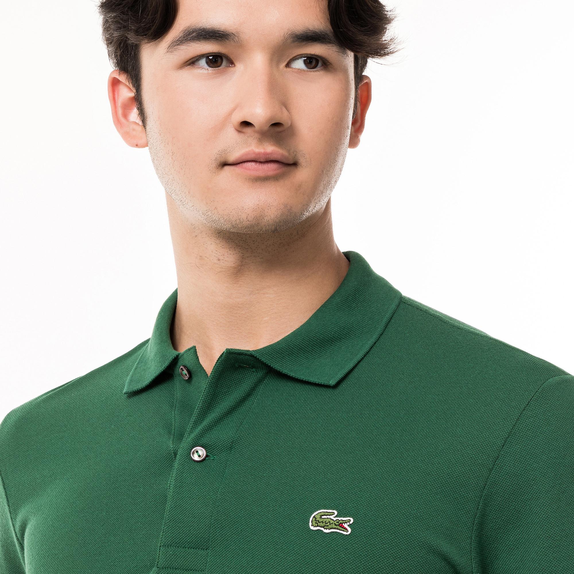 LACOSTE L1312 Polo, Classic Fit, manches longues 