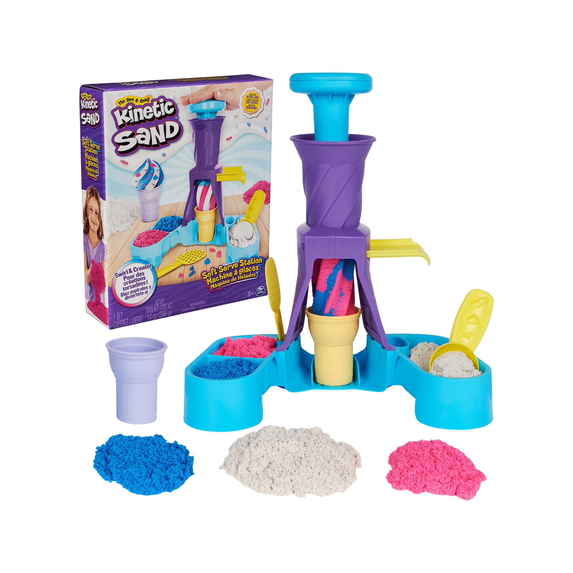 kinetic sand  Kinetic Sand Soft Eis Station 