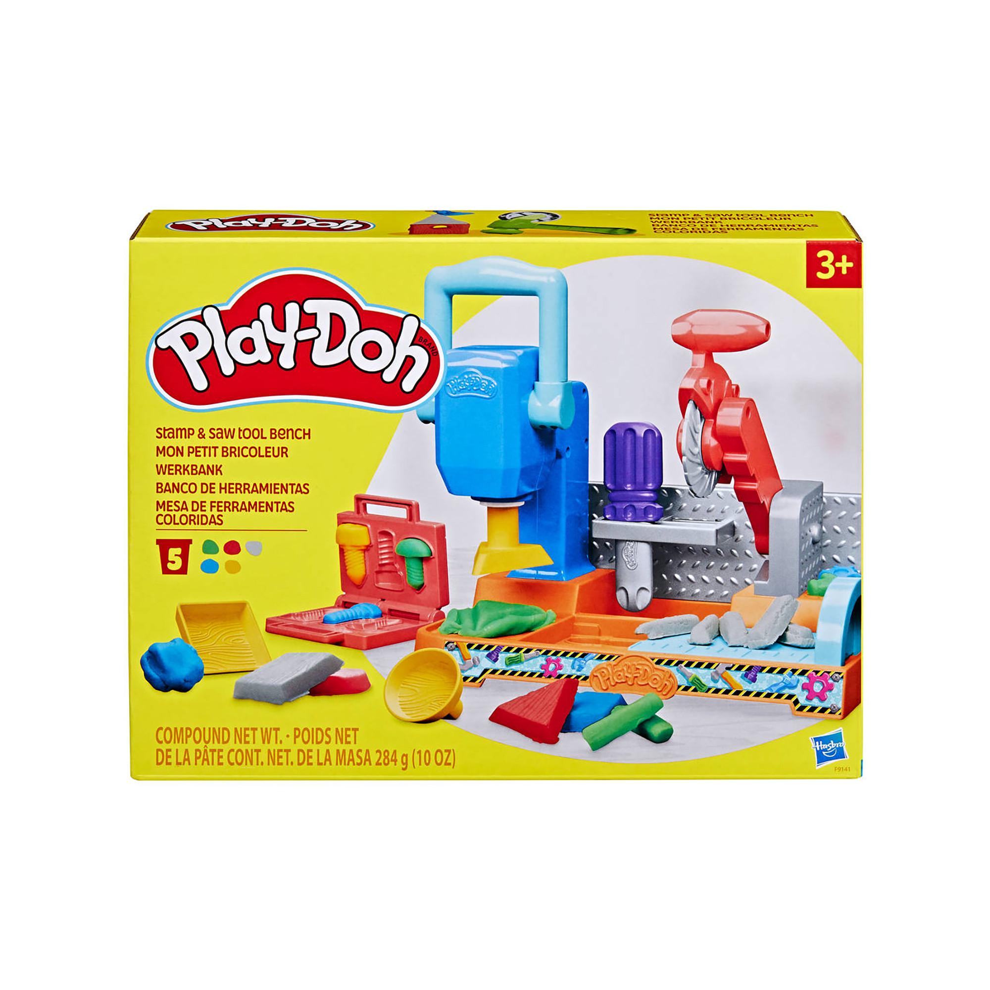 Play-Doh  Stamp, Saw Tool Bench 