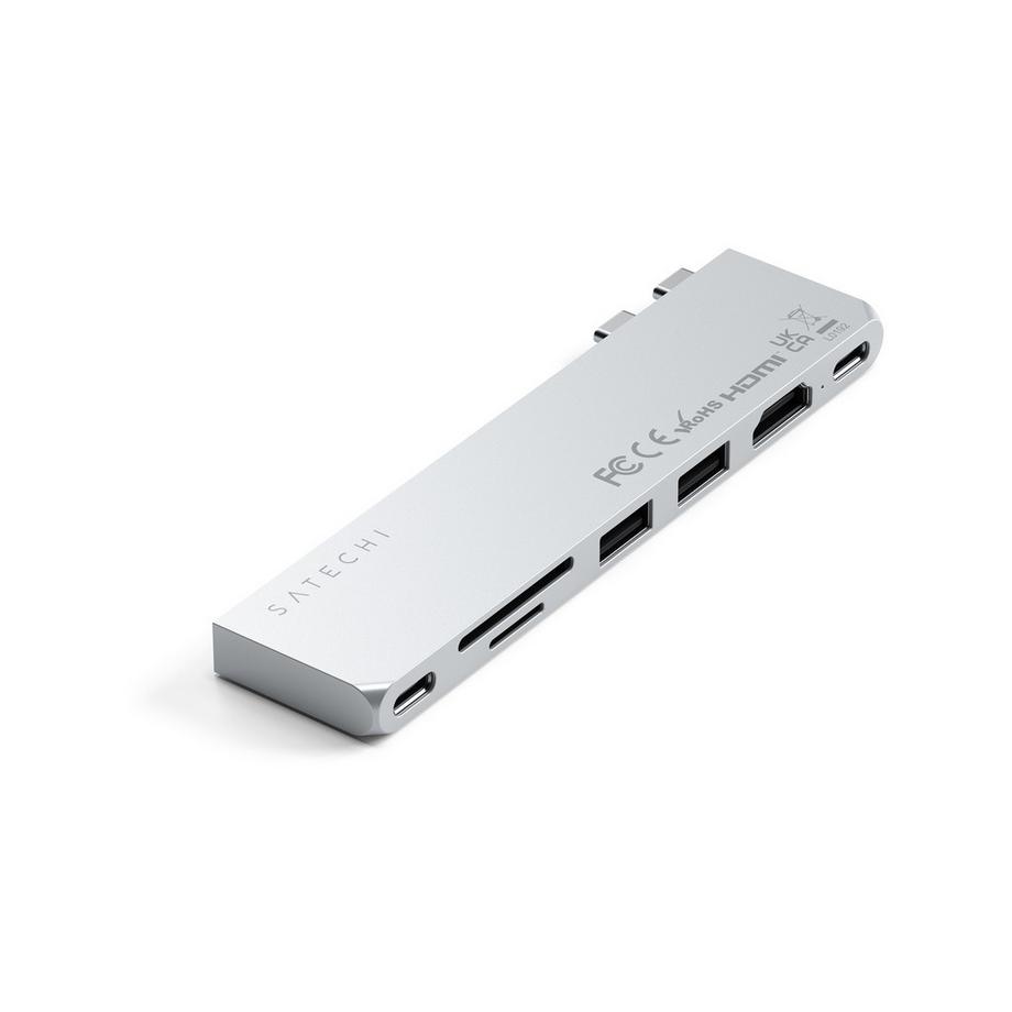 SATECHI Dual USB-C Hub für M1/M2 MBP (ab 2021/MBP 2017-2020) USB-C HUB 