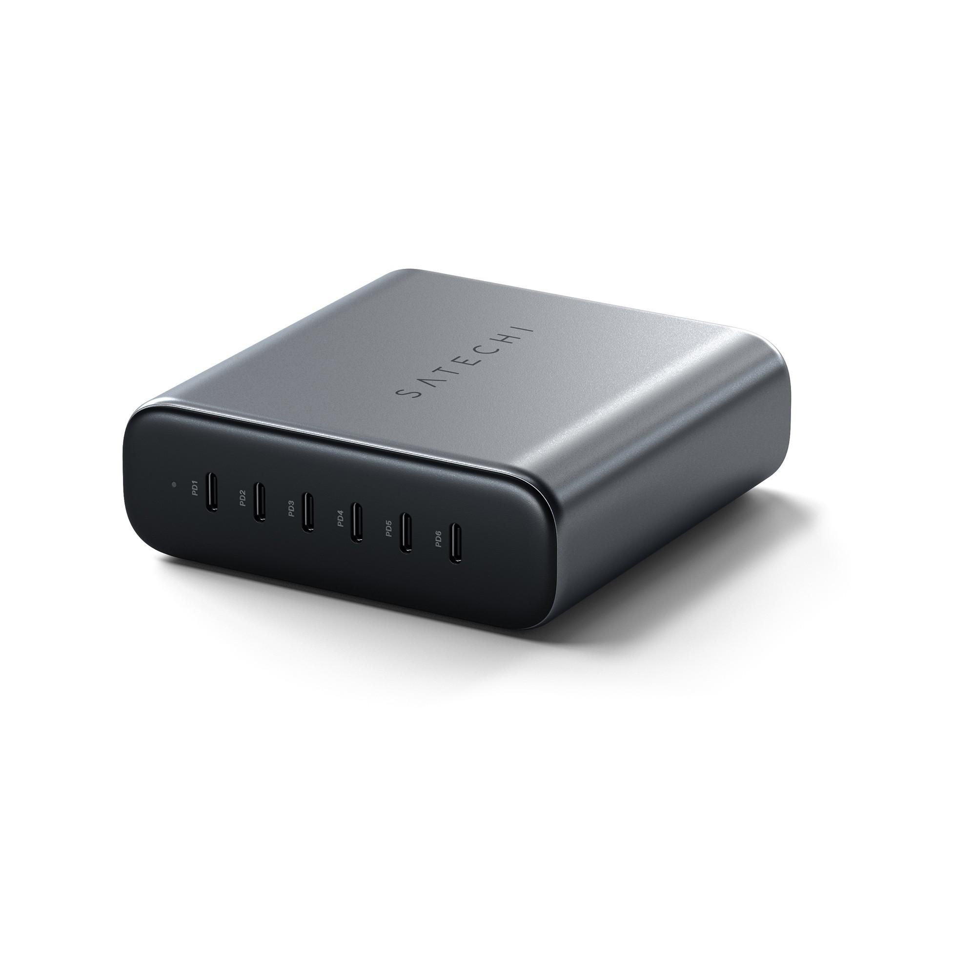 SATECHI USB-C 6-Port GaN Charger 200W USB Charger
 