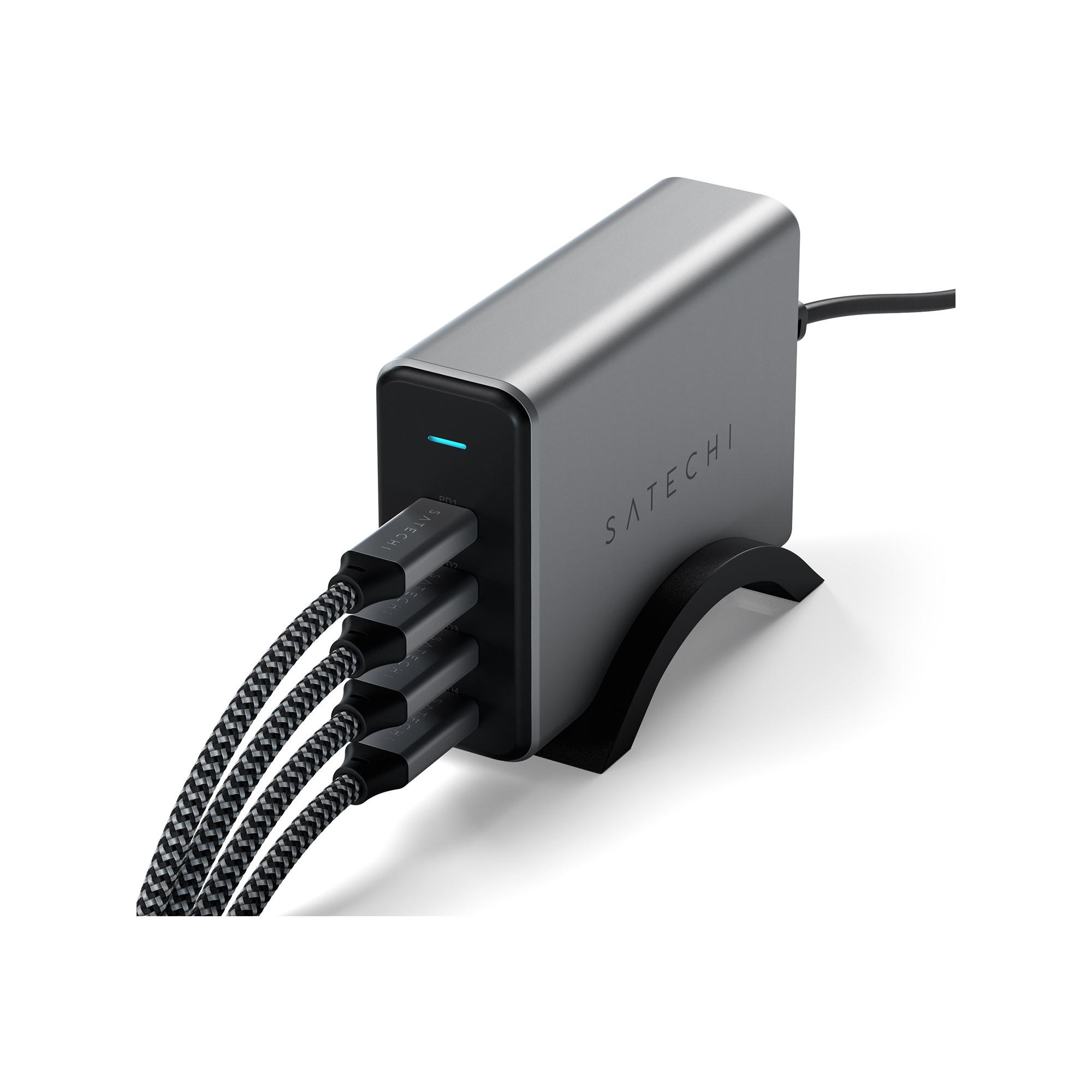 SATECHI USB-C 4-Port GaN Charger 165W USB Charger
 