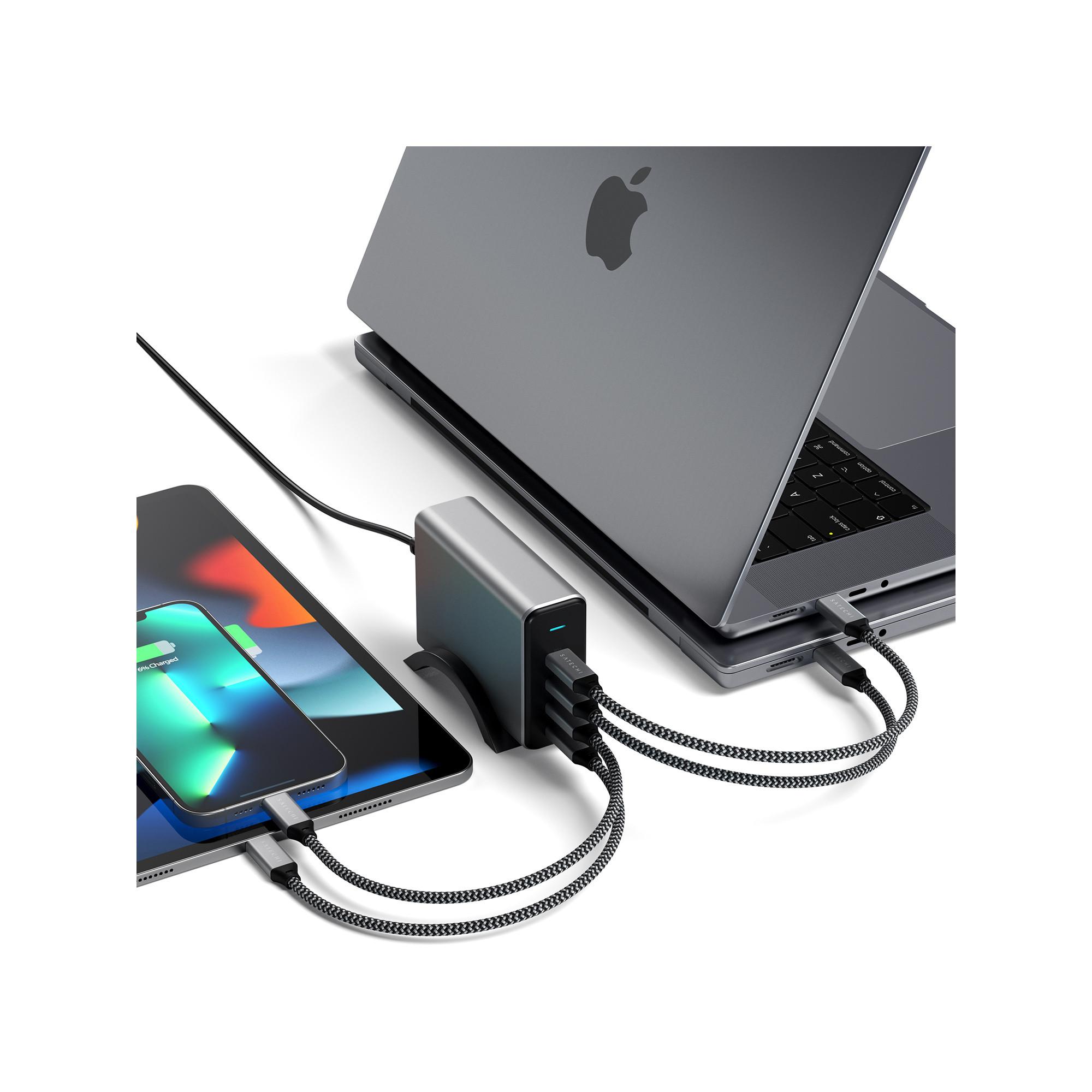 SATECHI USB-C 4-Port GaN Charger 165W USB Charger
 