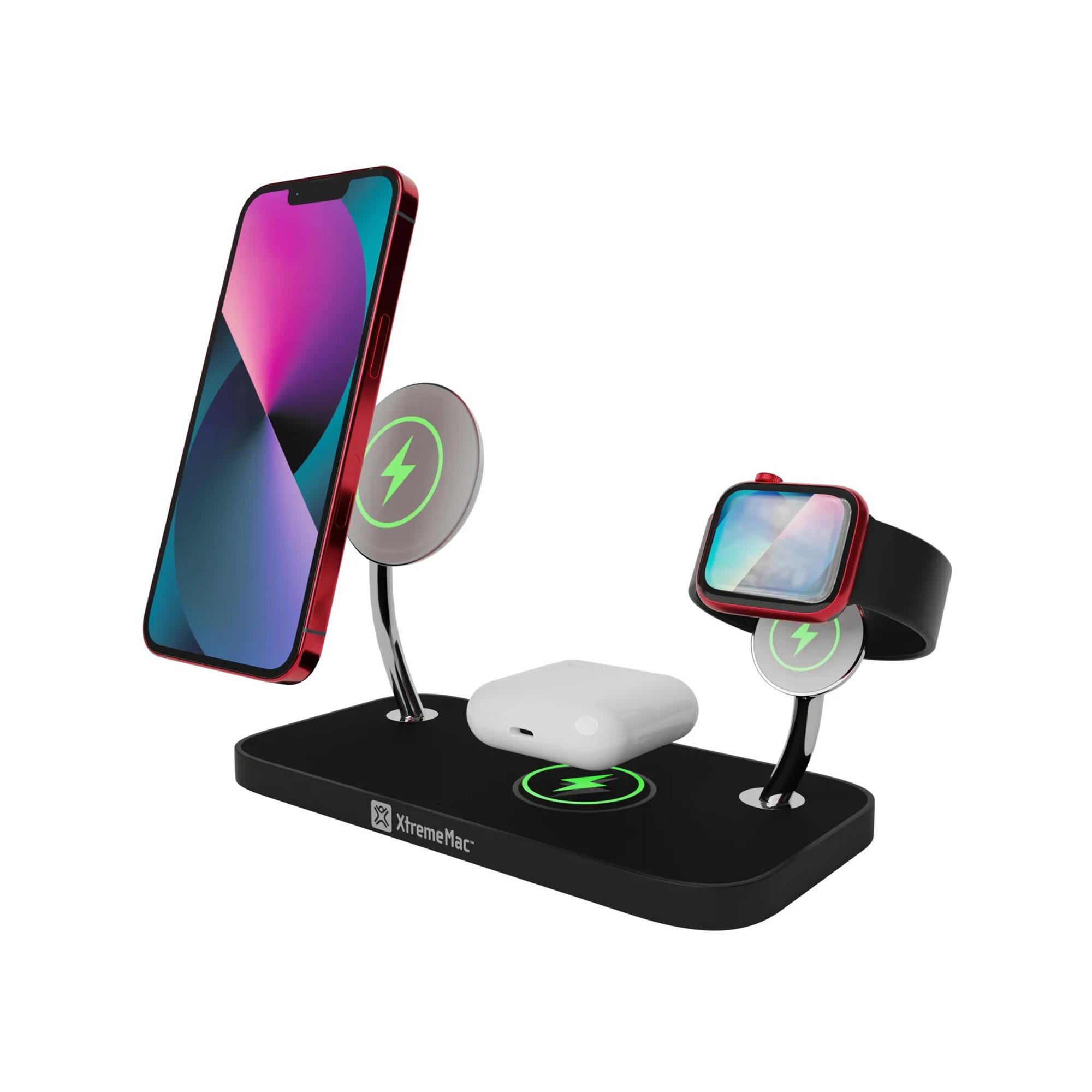 Image of Powerbank mit induktive Ladestation APPLE MAGSAFE CERTIFIED - 25W 3N1 WIRELESS CHARGING DOCK