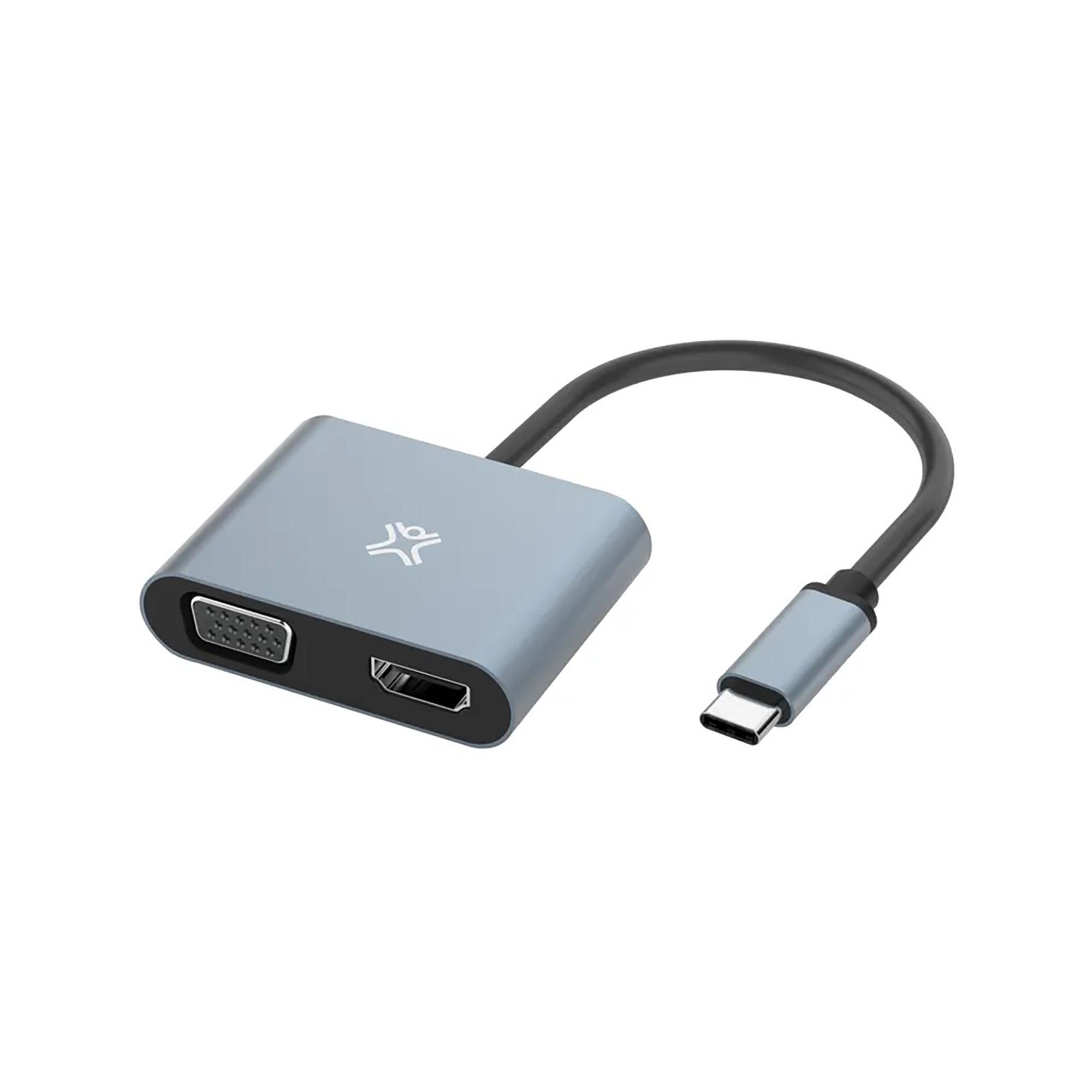 XtremeMac TYPE-C  TO HDMI & VGA Adaptateur 