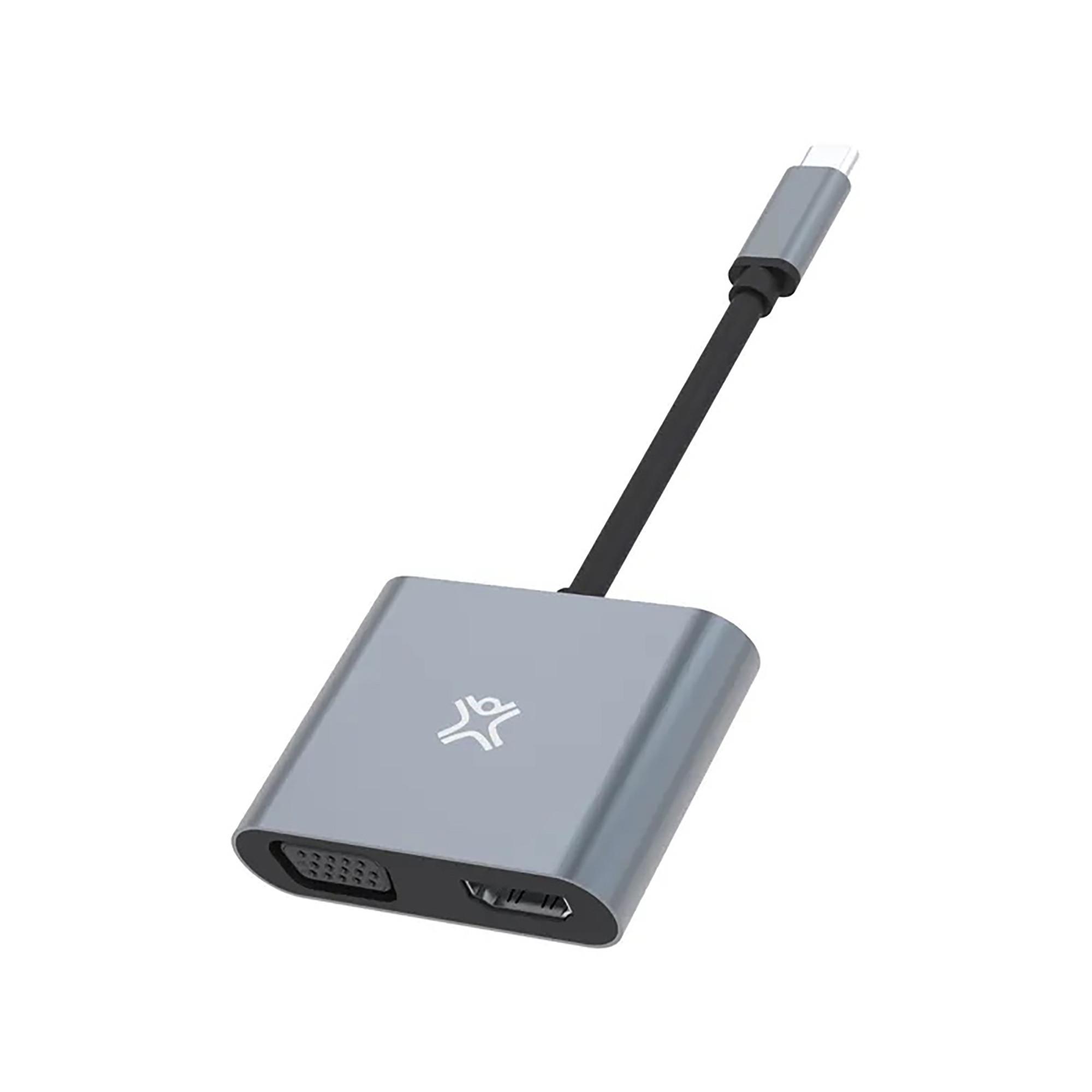 XtremeMac TYPE-C  TO HDMI & VGA Adaptateur 