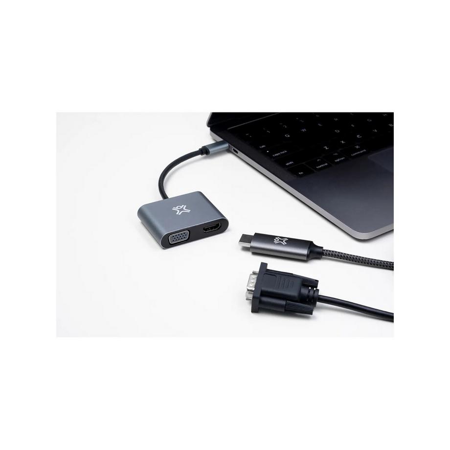 XtremeMac TYPE-C  TO HDMI & VGA Adattatore 