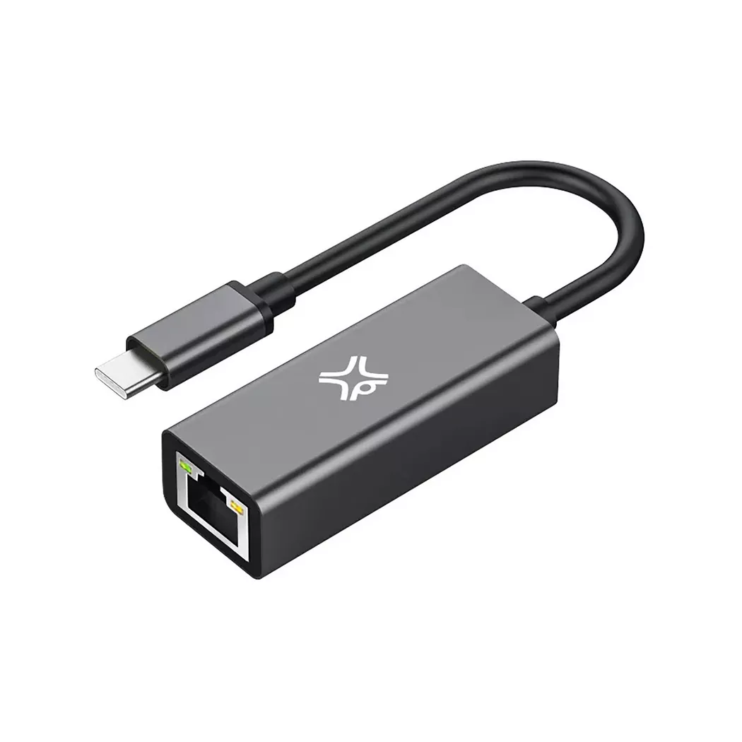 XtremeMac Type-C to Ethernet Adapter Grey