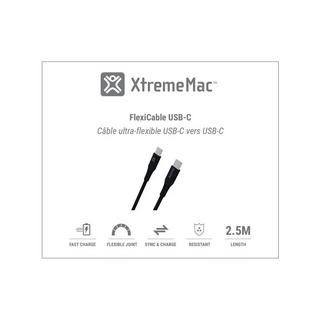 XtremeMac FLEXICABLE USB-C TO USB-C - 2,5M Adapterkabel 
