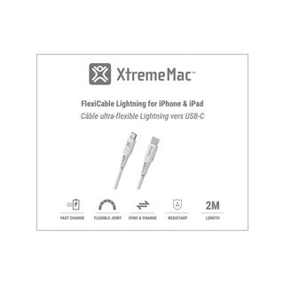 XtremeMac FLEXICABLE LIGHTNING TO USB-C - MFI - 2M Câble d'adapteur 