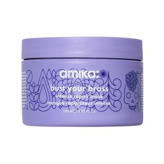 amika  Bust Your Brass Blond Polaire - Masque Réparateur Intense 