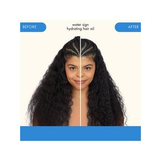 amika  Water Sign - Olio per capelli idratante all'acido ialuronico 
