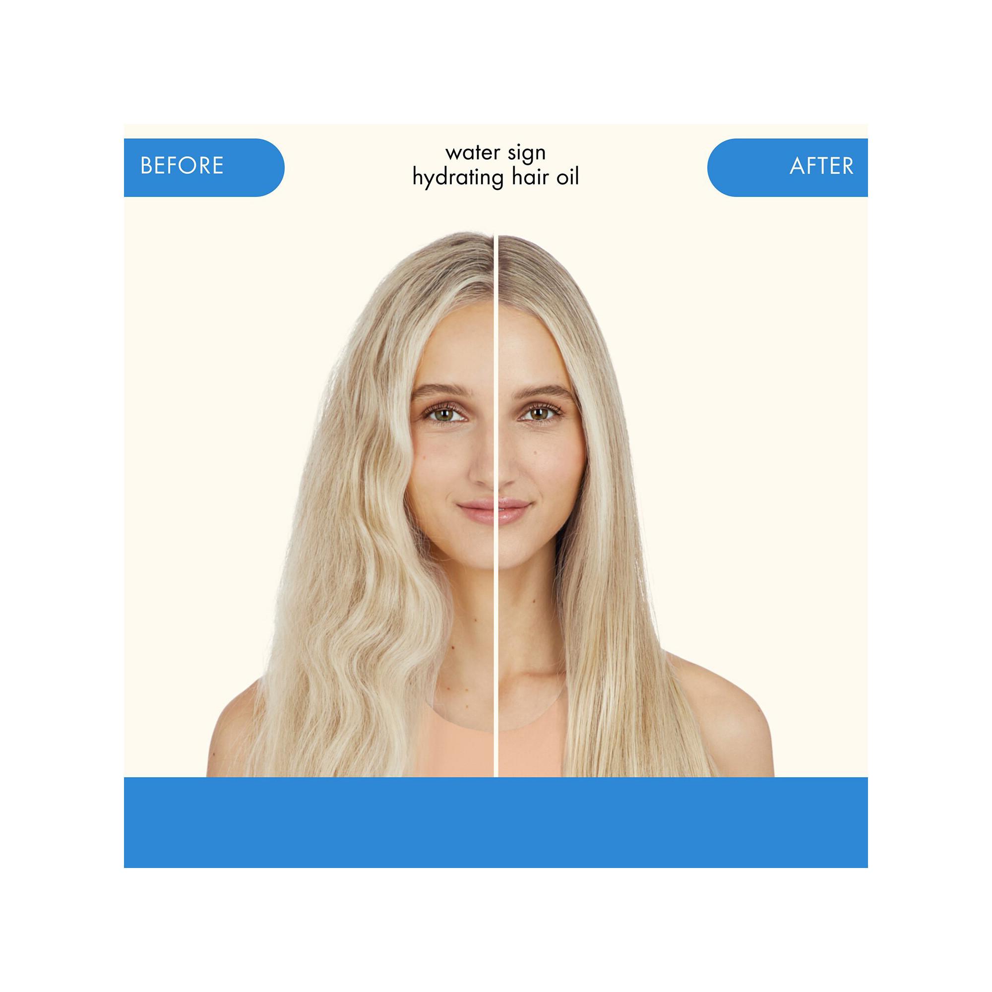 amika  Water Sign - Huile Capillaire Hydratante à l'Acide Hyaluronique 