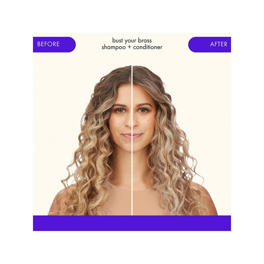 amika  Bust Your Brass Blond Polaire - Shampoo gegen Gelbstich 