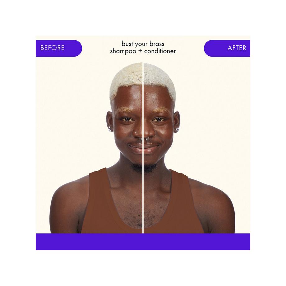 amika  Bust Your Brass Blond Polaire - Shampoo gegen Gelbstich 