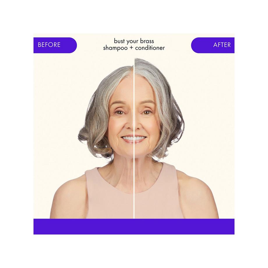 amika  Bust Your Brass Blond Polaire - Shampoo gegen Gelbstich 