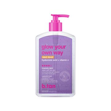 glow your own way next level selbstbräunungsgel