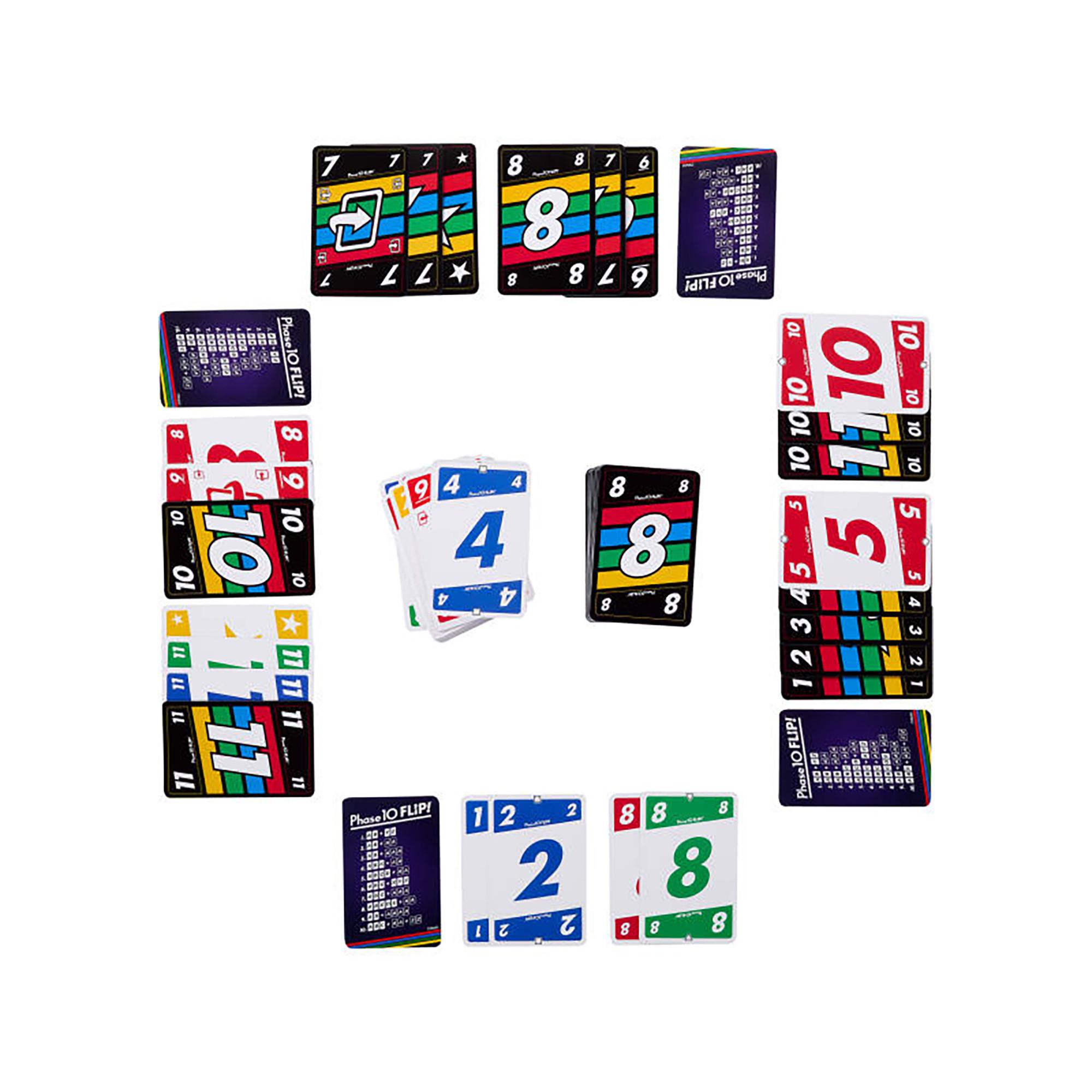 Mattel Games  Phase 10 Flip 