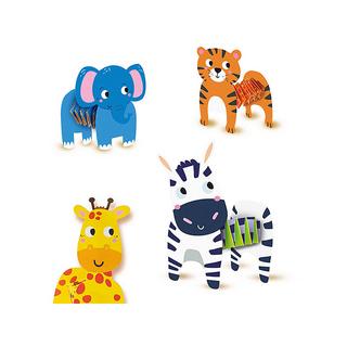 SES  Zieharmonika Tiere aus Papier 