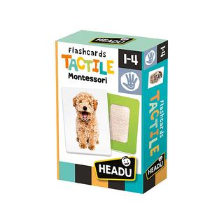 HEADU  Montessori Flashcards Tactile 