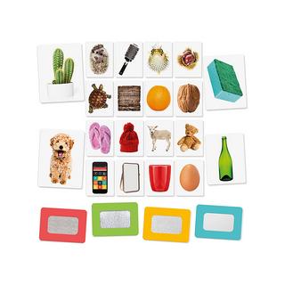 HEADU  Montessori Flashcards Tactile 