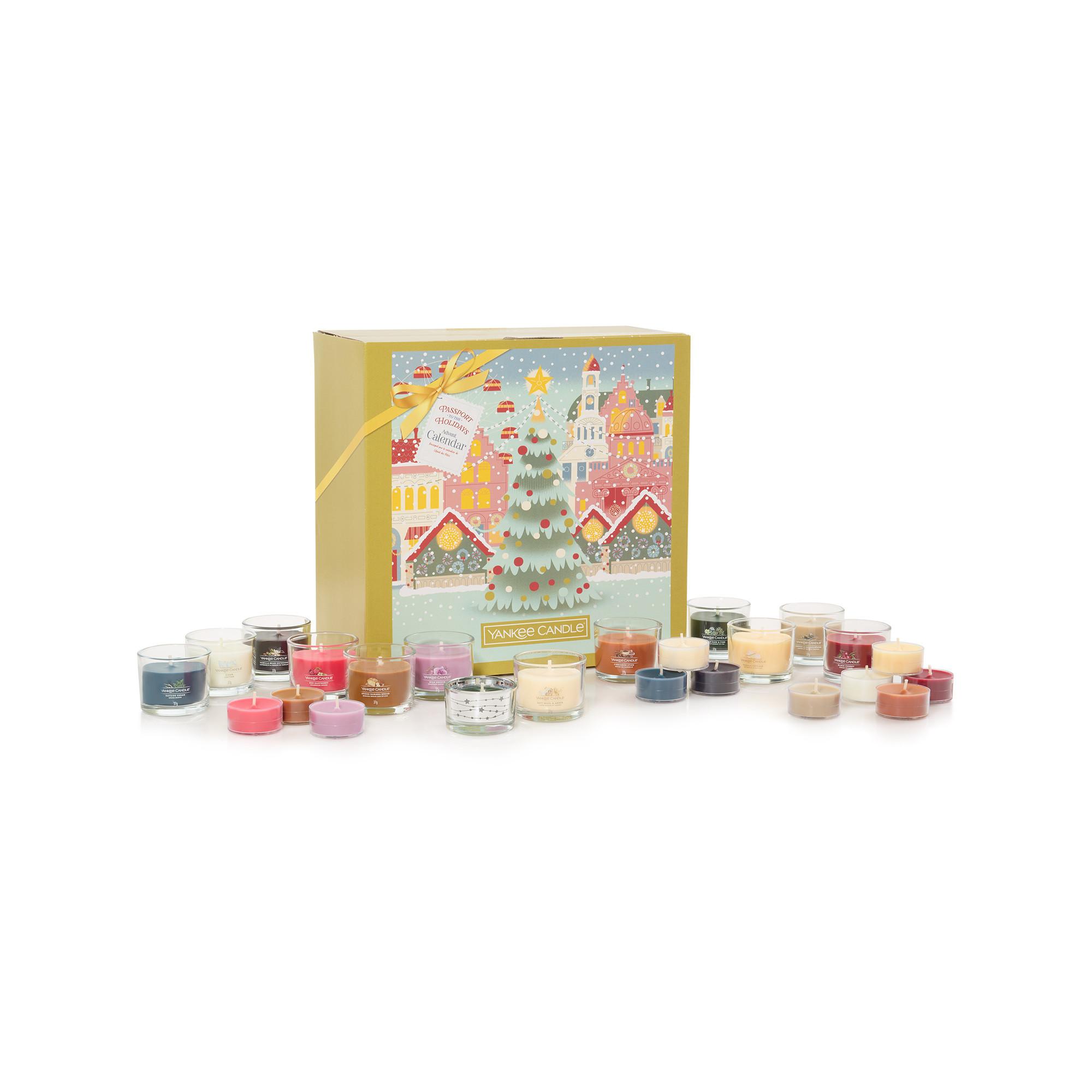 Yankee Candle Signature Set di candele profumate natalizie Passport to the Holidays 