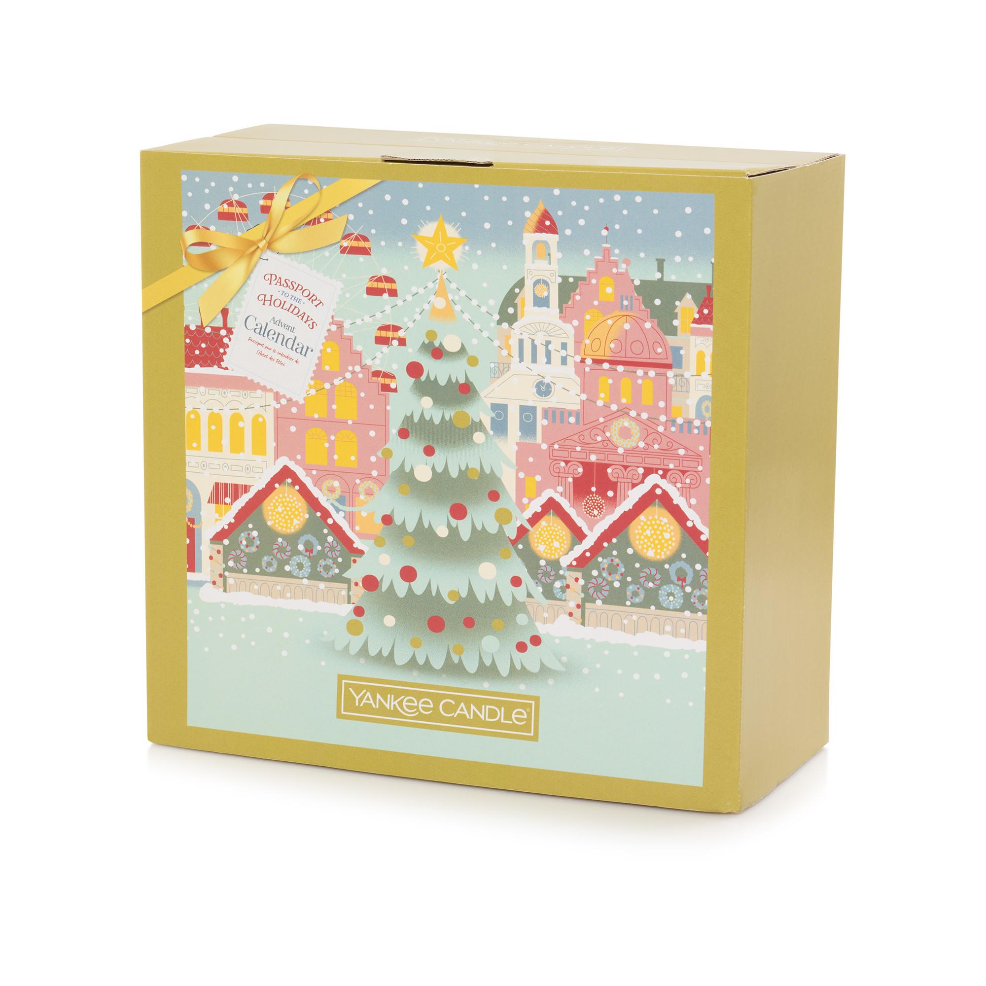 Yankee Candle Signature Set di candele profumate natalizie Passport to the Holidays 