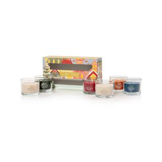 Yankee Candle Signature Set cadeau Noël Bougies parfumées Passport to the Holidays 