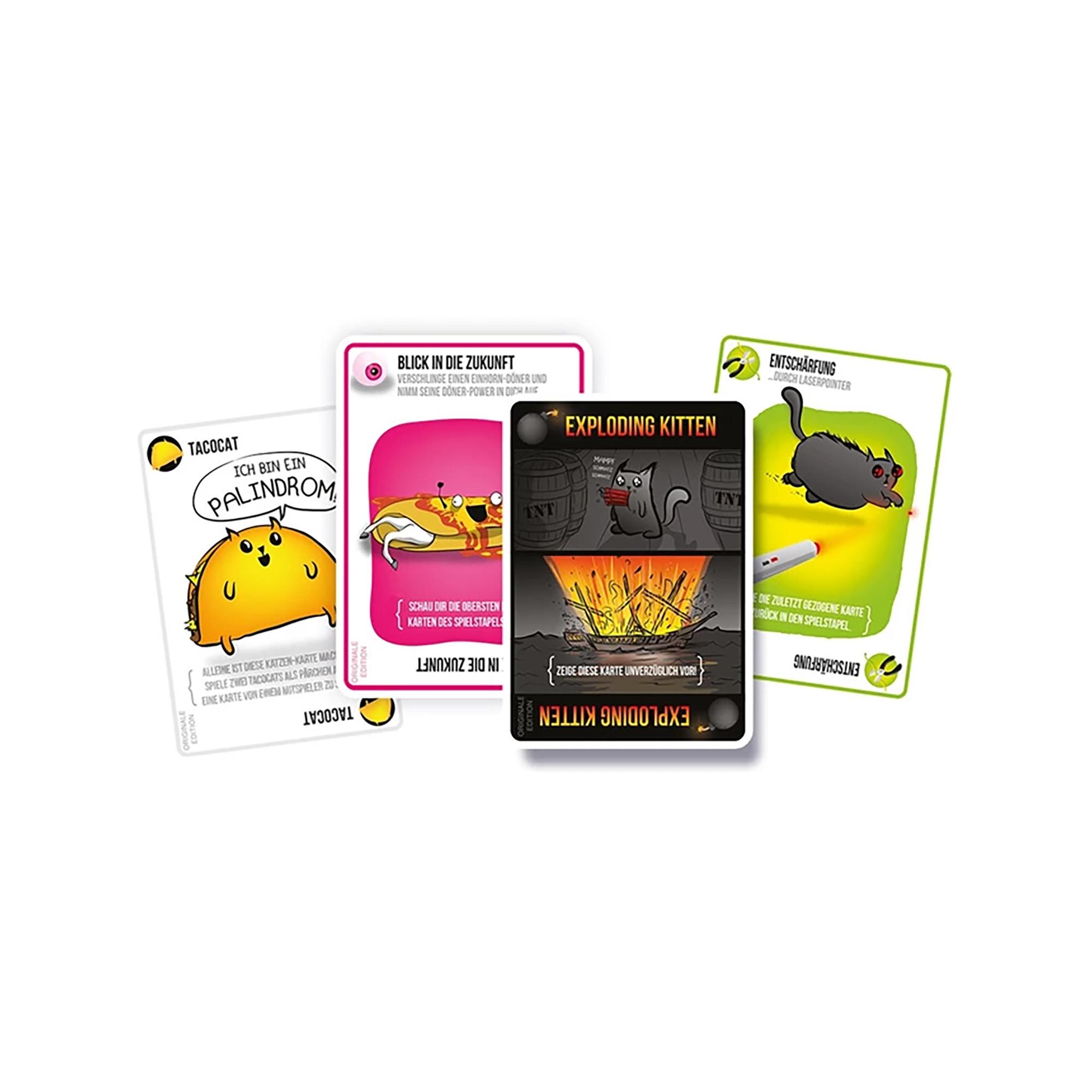 Asmodée  Exploding Kittens, allemand 