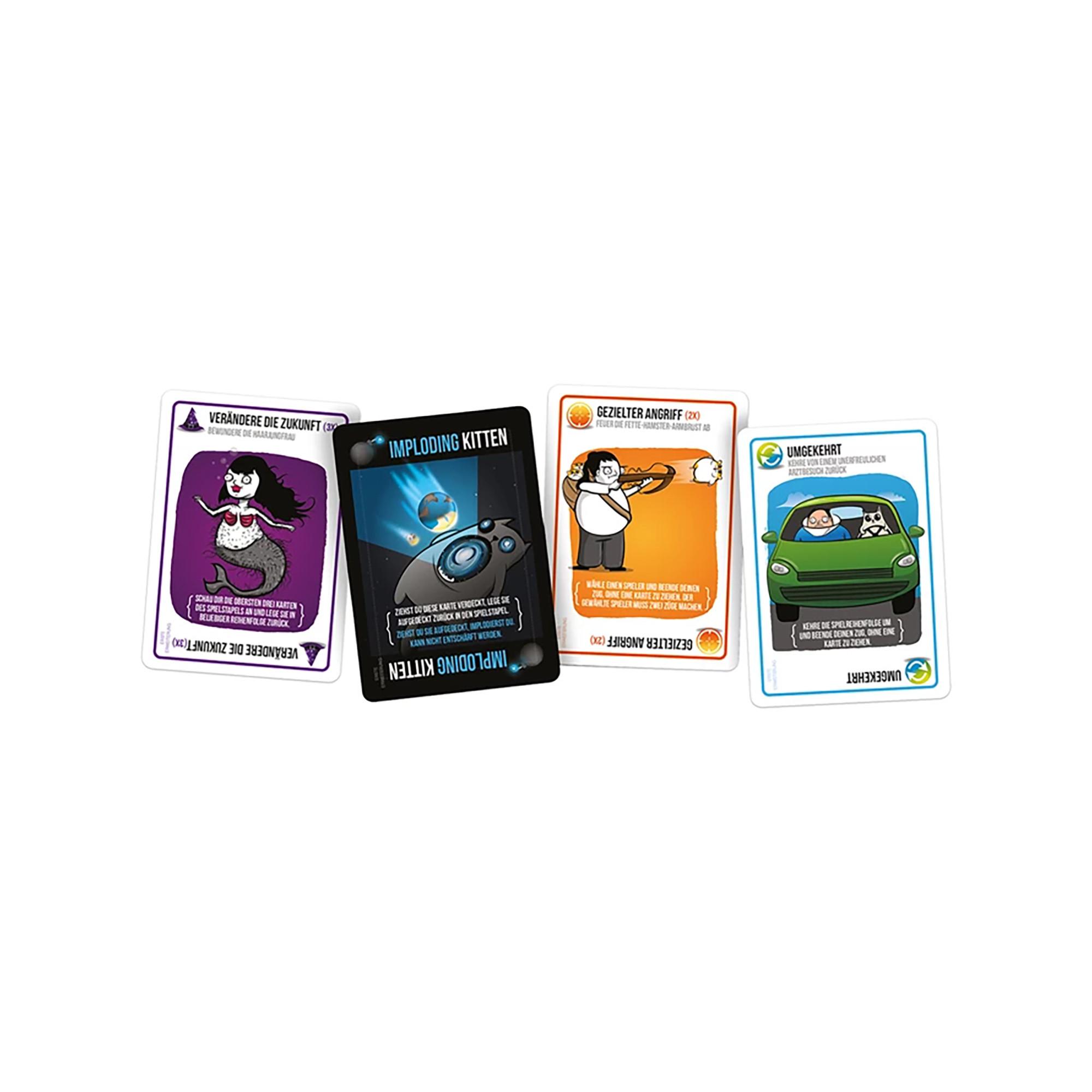 Asmodée  Exploding Kittens, allemand 