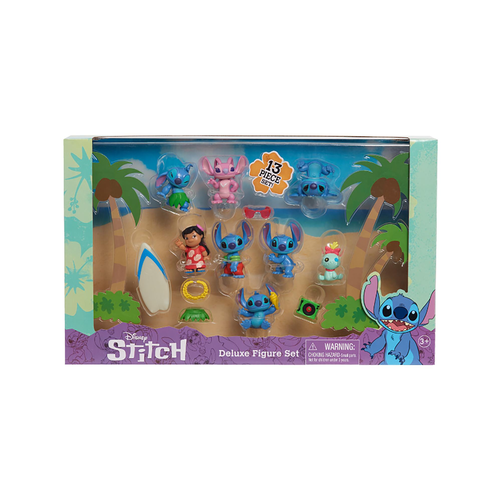 Just Play  Stitch Deluxe Sammelbox mit 8 Figuren und Zubehör 