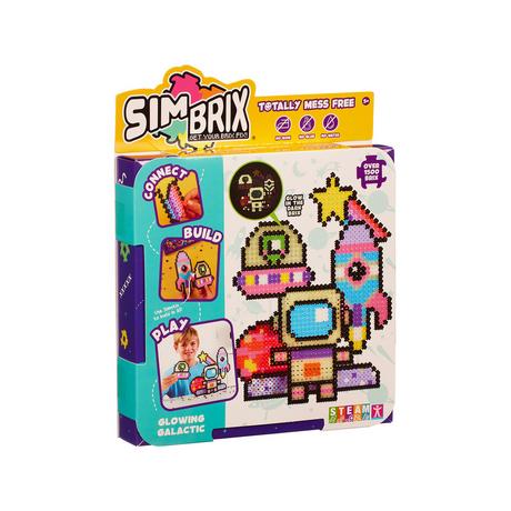 Toy Options  Simbrix Theme Pack Glowing Galactic 1500 Brix 