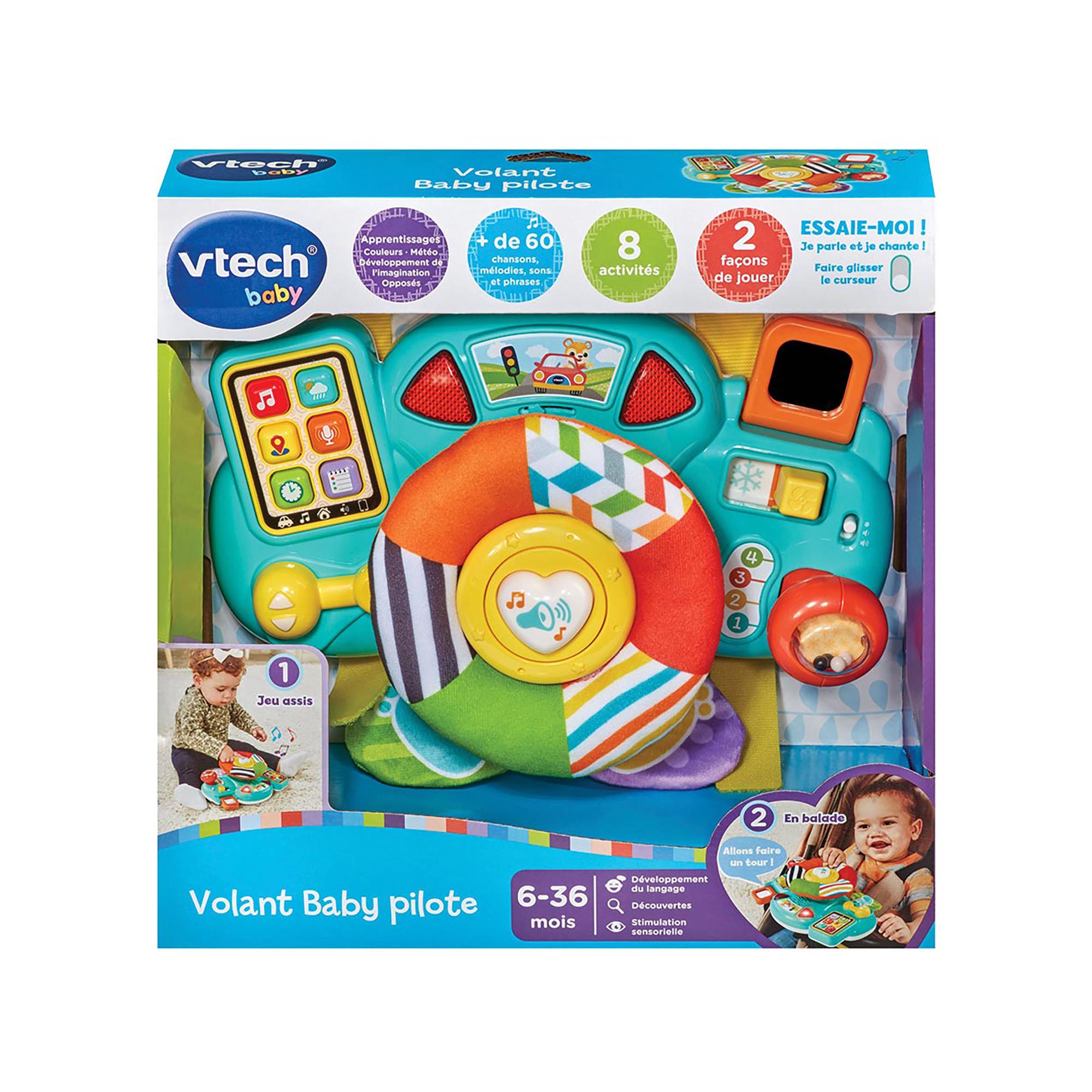 vtech  Volant Baby pilote, français 