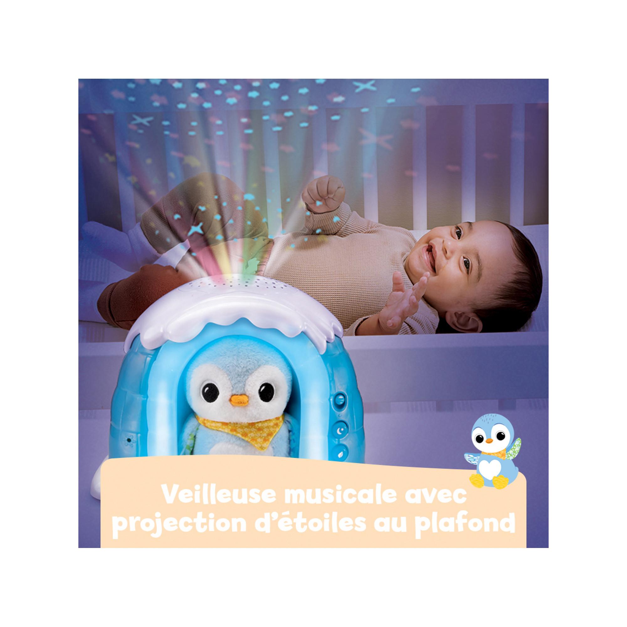 vtech  Veilleuse P'tit pingouin nuit étoilé, français 