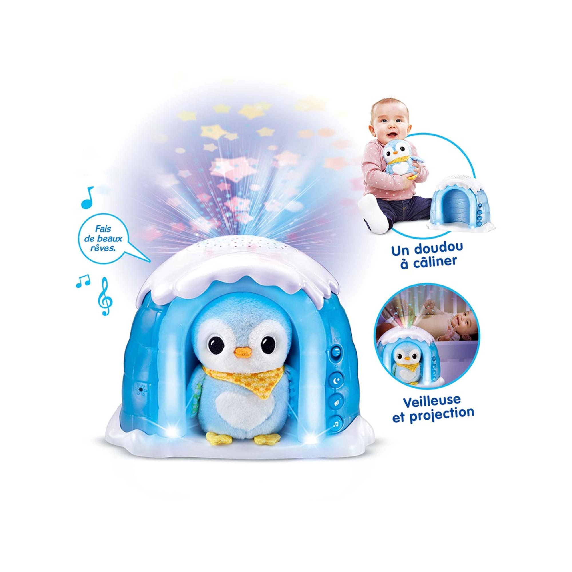vtech  Veilleuse P'tit pingouin nuit étoilée, francese 