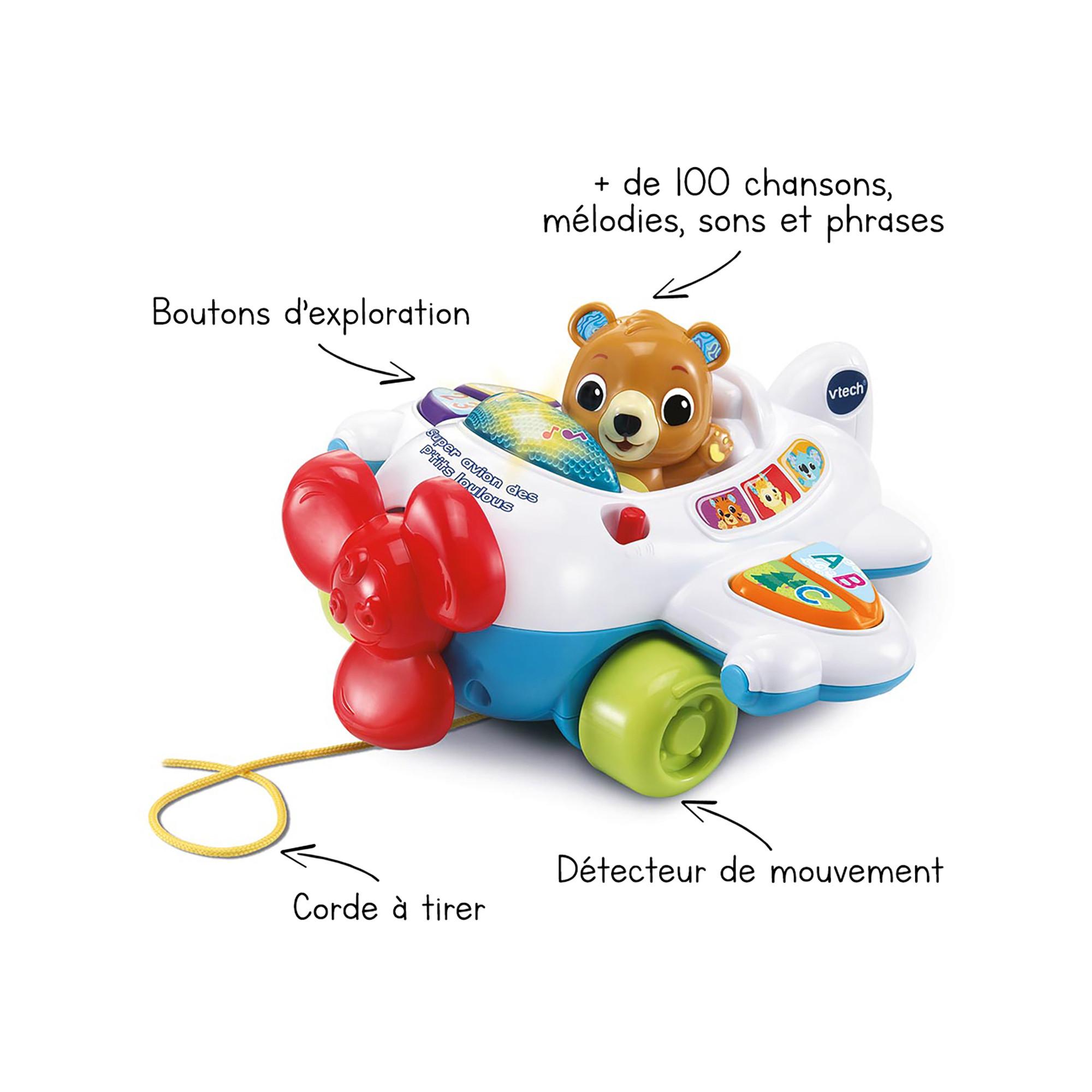 vtech  Super avion des P'tits loulous, français 