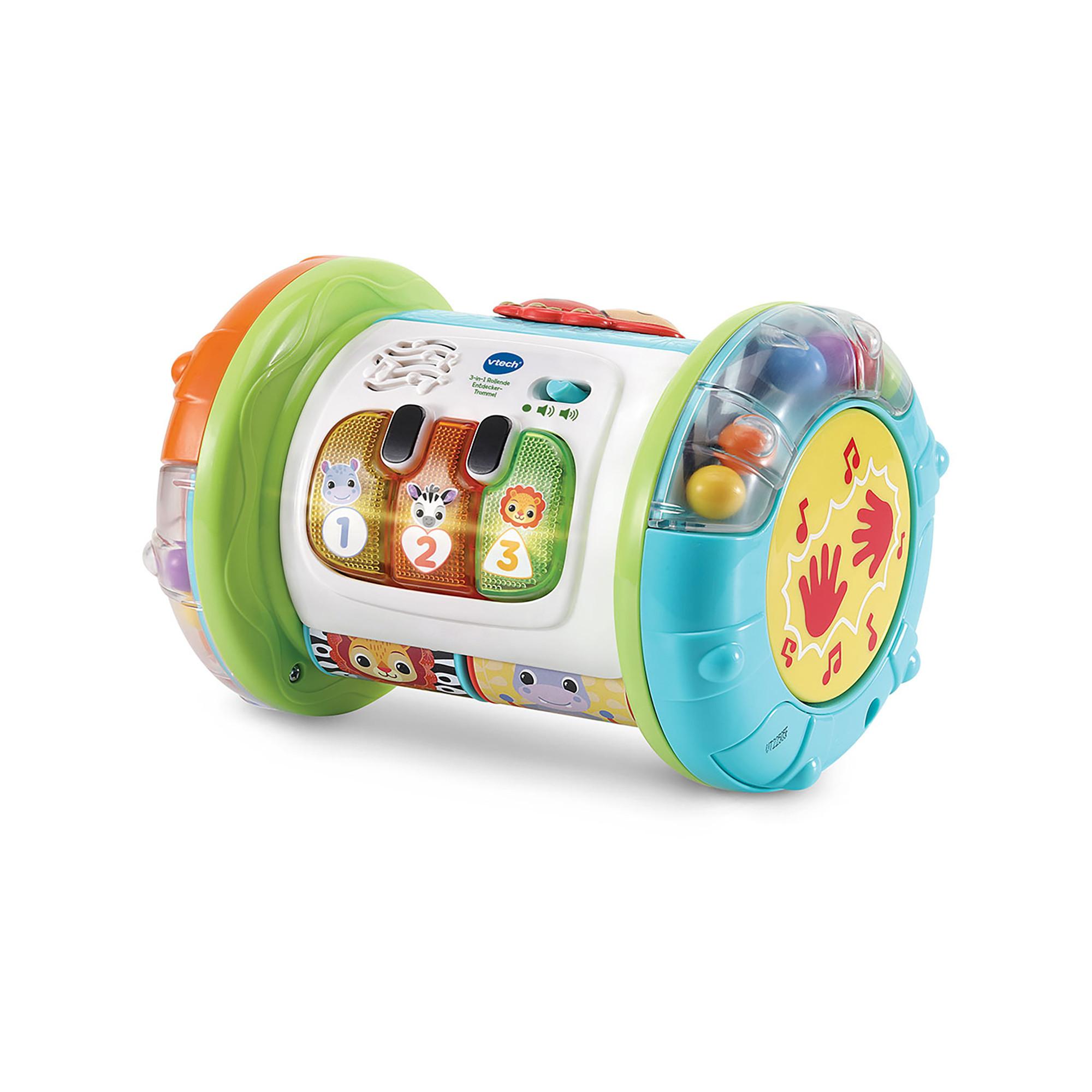 vtech  3-in-1 Rollende Entdecker-Trommel, allemand 