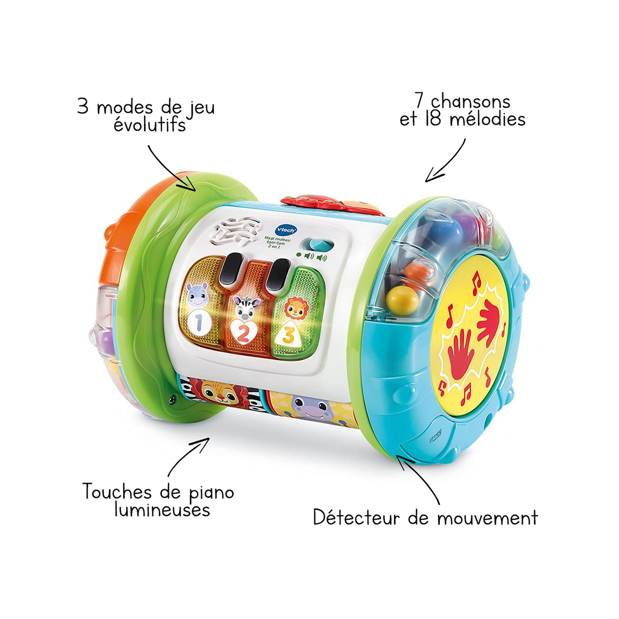 vtech  Magi rouleau tam-tam 3 en 1, francese 