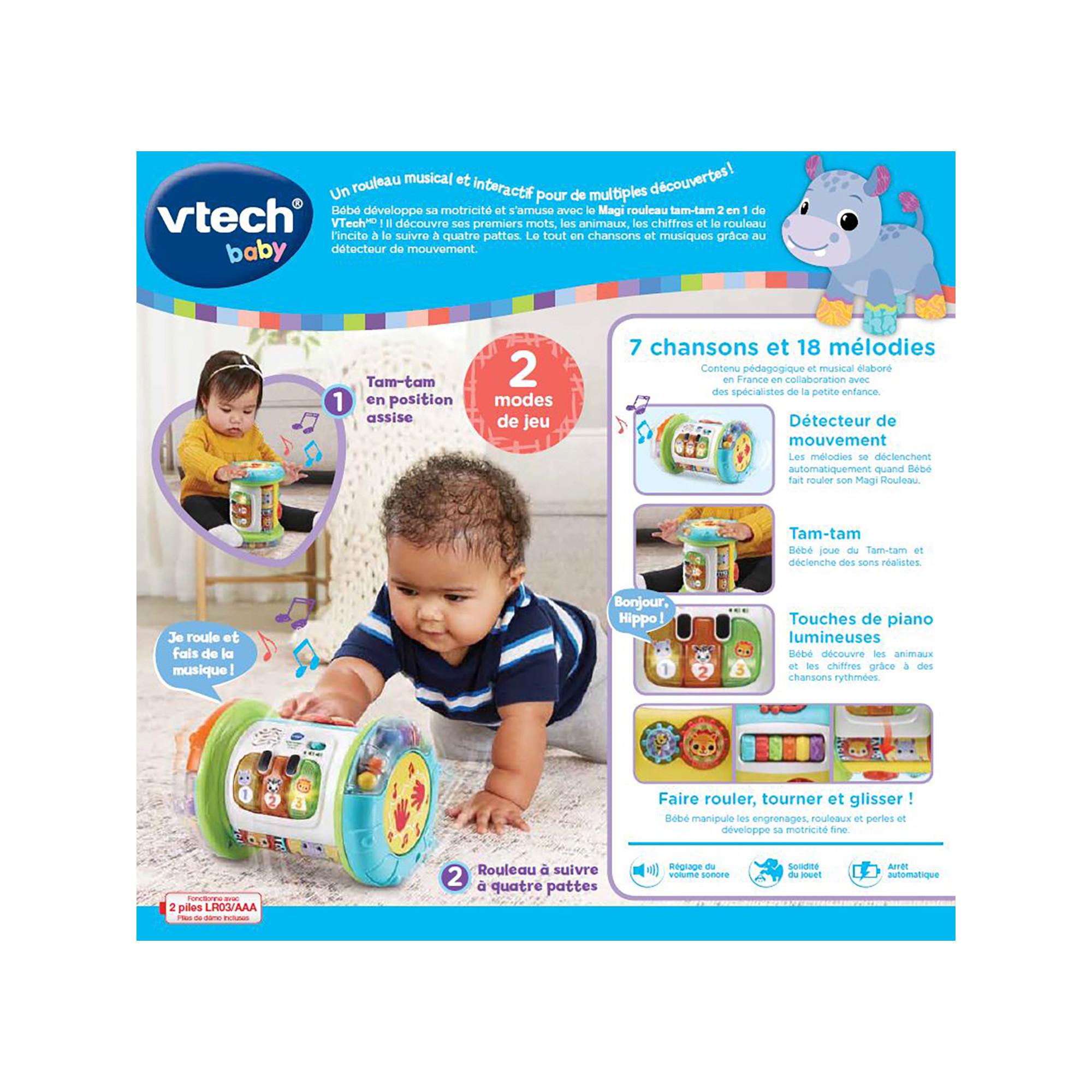 vtech  Magi rouleau tam-tam 3 en 1, francese 