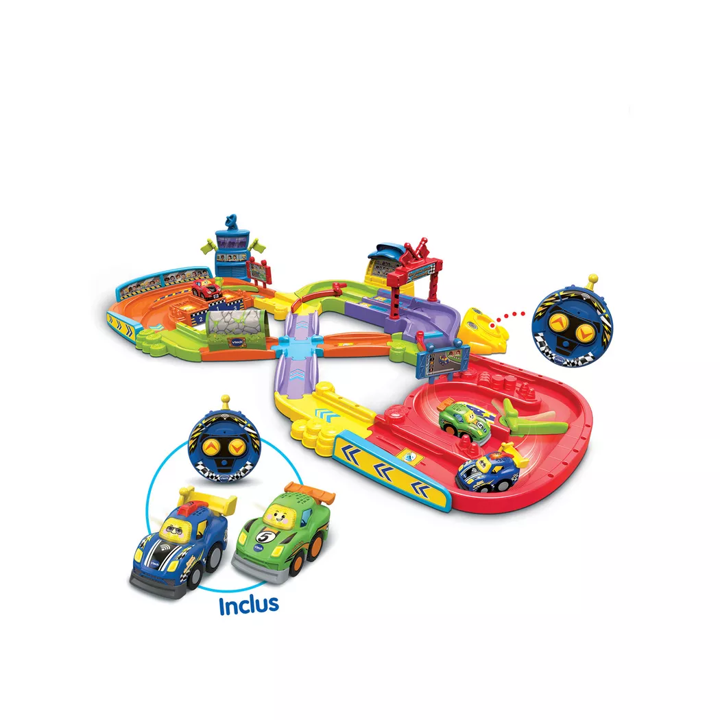 VTech - Mon premier circuit télécommandé, französisch, Multicolor