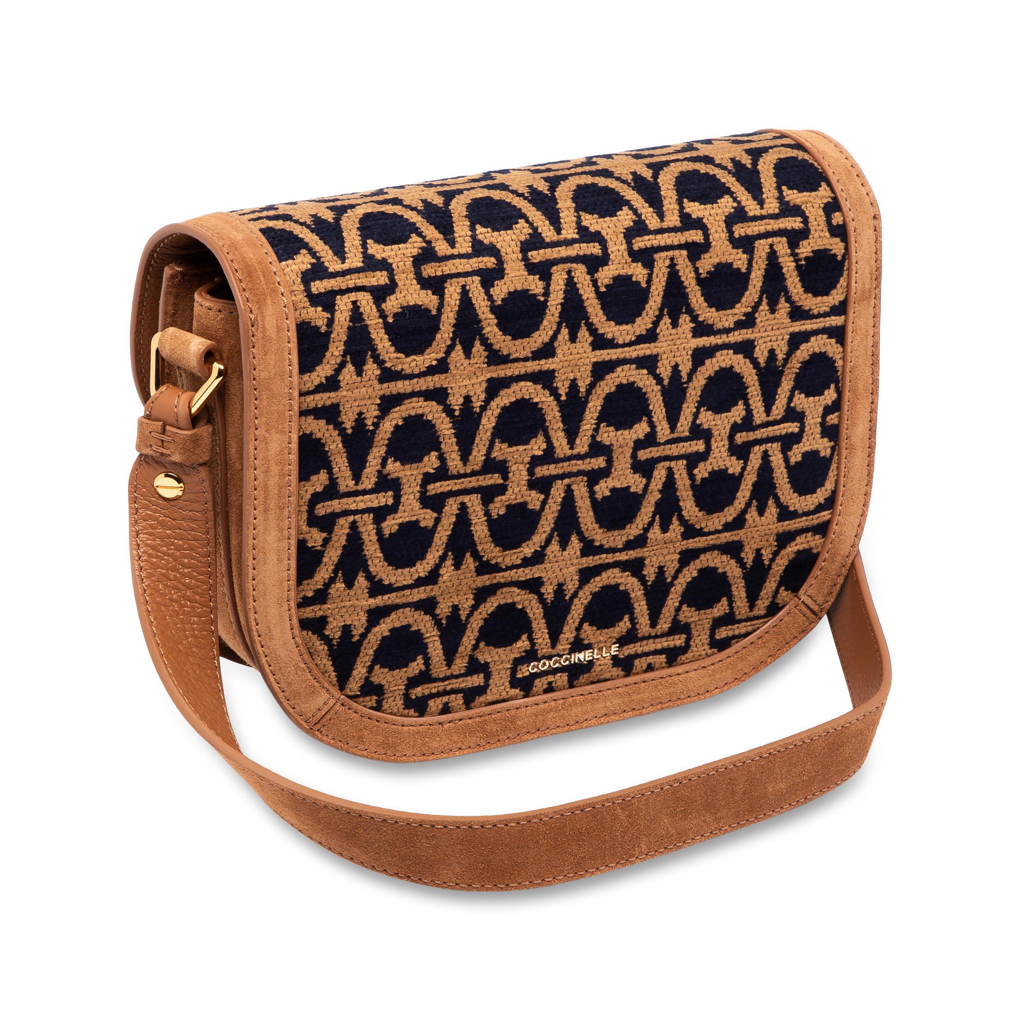 COCCINELLE Winter Monogram Shoulder Bag 