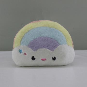 Super Soft Rainbow Plush Pillow