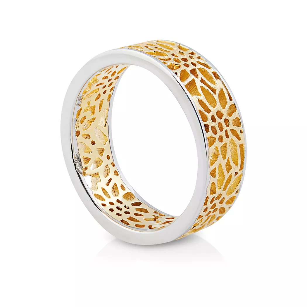 Swiss Edelweiss - Ring, 58, Gold